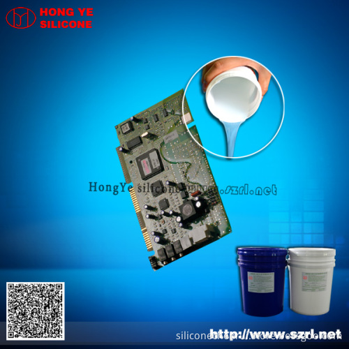 Electronic potting compound silicone rubber
